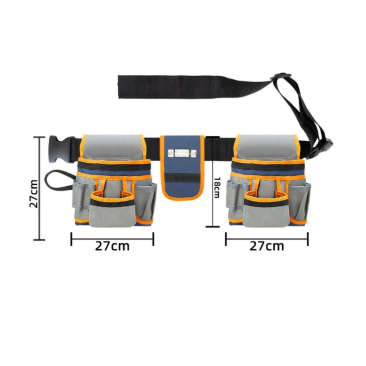 Electrician Tool Pouch Wear-Resistant Work Gear Thickened for Repair Workers