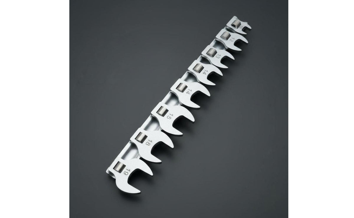 Quick Release Open End Ratchet Wrench Multi-Size Interchangeable Head Wrench Metal Build Hand Tool for Mechanic, Garage, Workshop