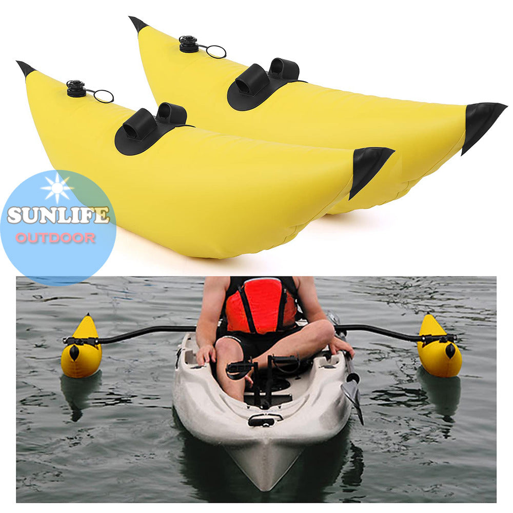 Inflatable Kayak Outrigger Stabilizer with Steel Pipe