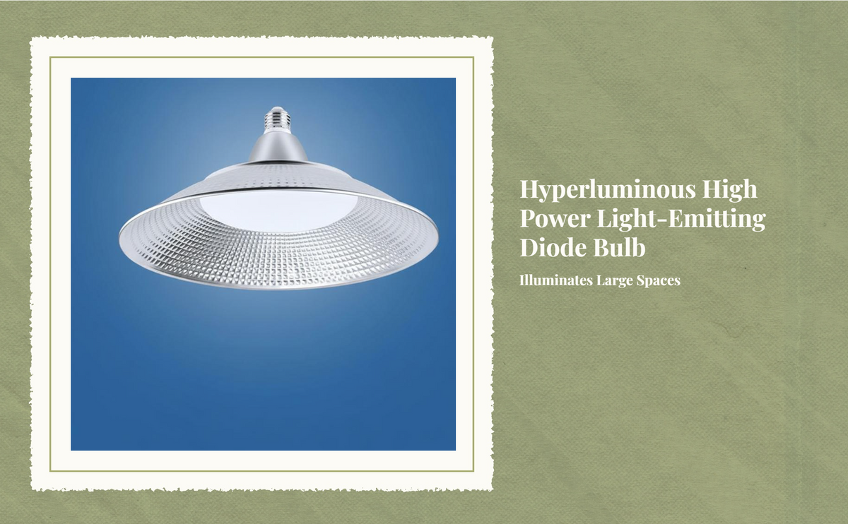 E27 LED Disk Light, Ultra Bright, Energy-Saving, Waterproof