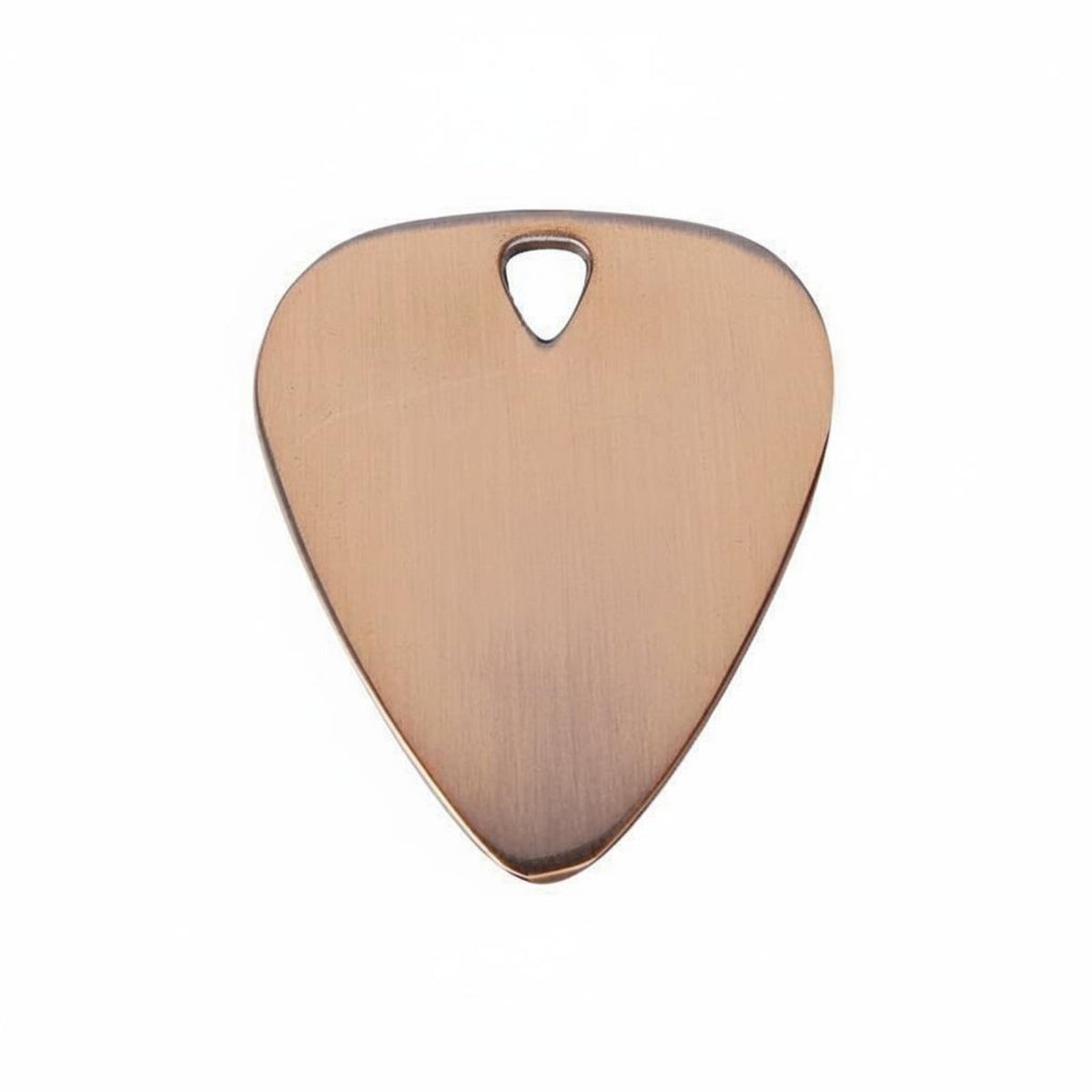 Long-Lasting Zinc Alloy Guitar Pick Mirror Finish Metal Guitar Pick Polished Edges Polished Metal Plectrum Resistant for Electric Guitarists, Bassists, Musicians, Live Performance, Studio Recording