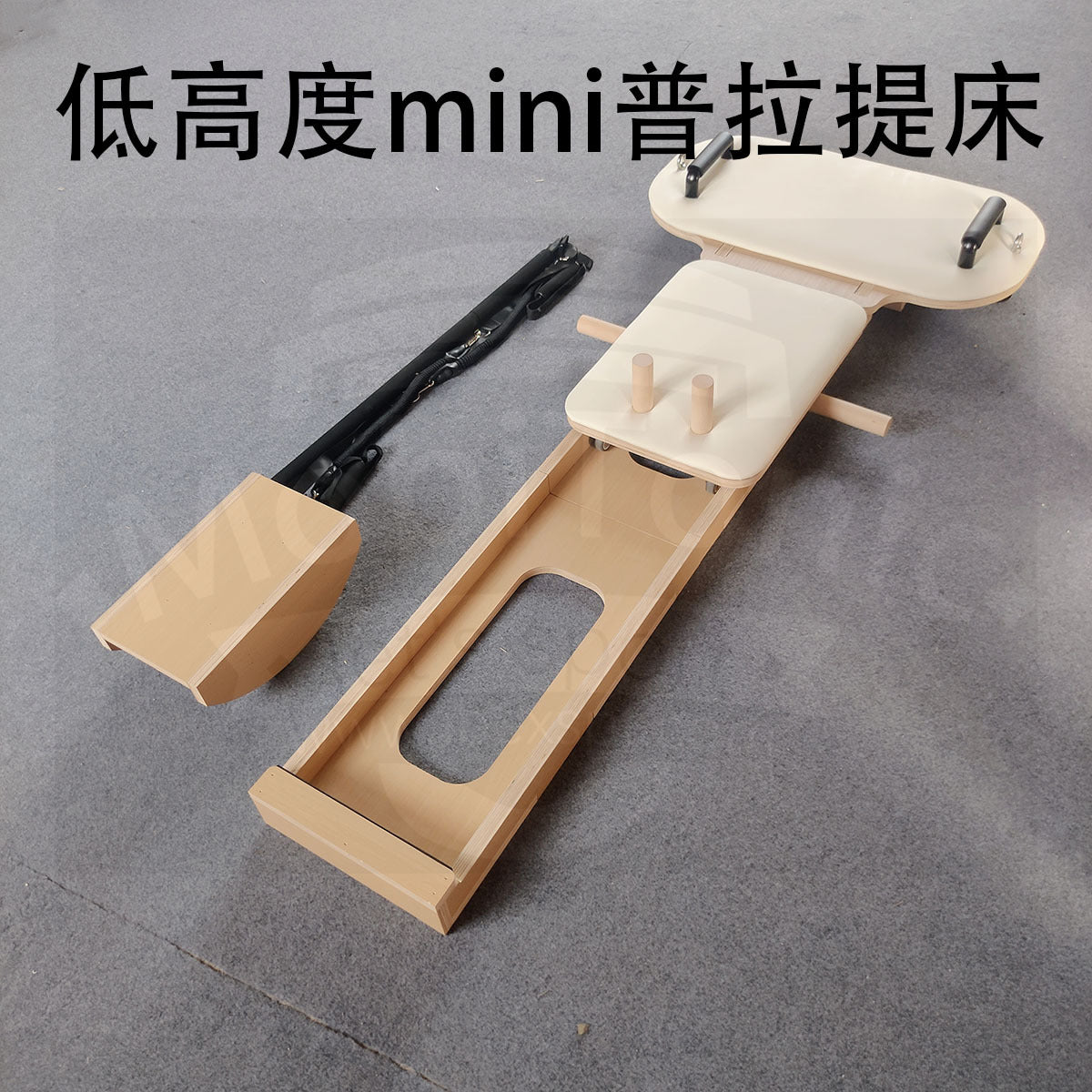 Pilates Reformer Small Core Bed Mini Fitness Bed Custom Leather Yoga Equipment