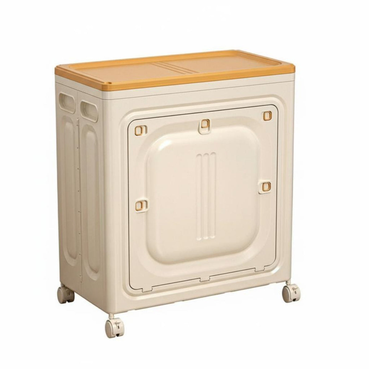 Wheeled Toy Chest Large Capacity Playroom Organizer Easy to Clean for Toddlers