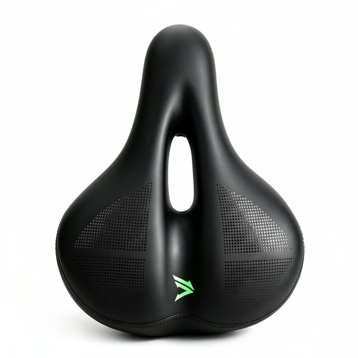 Breathable Hollow Bike Saddle Wear Resistant Mountain Bike Saddle Anti-Slip Memory Foam Cycle Seat Easy to Install