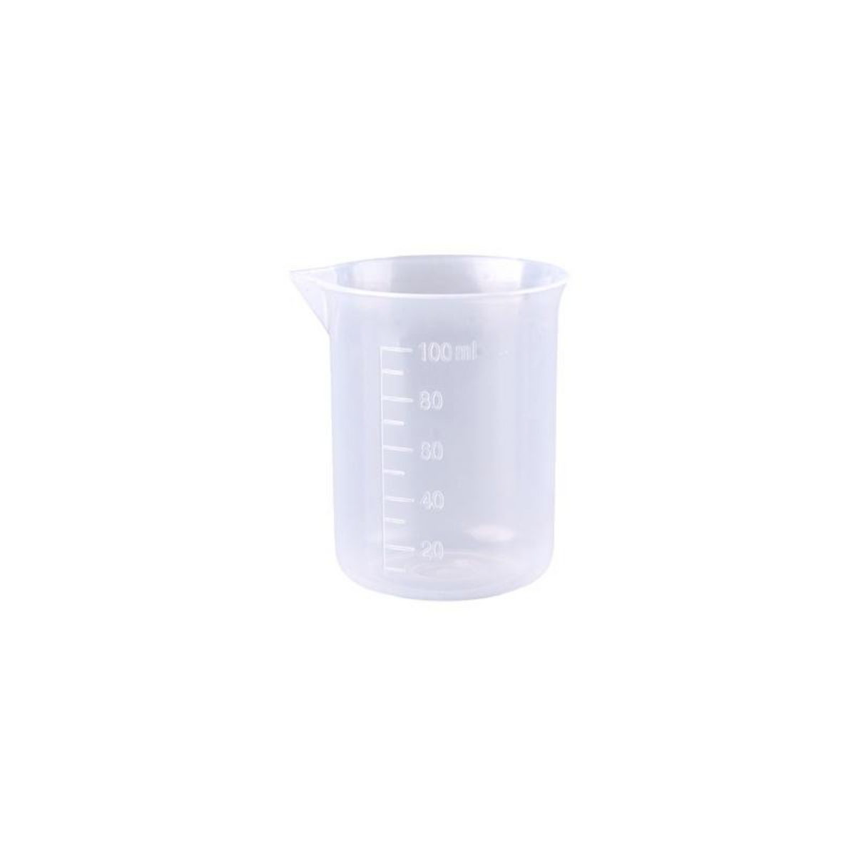 Silicone Measuring Container, 100ml Beaker, Precise Scale, Flexible Mixing Container for Kitchen, DIY Craft, Pouring