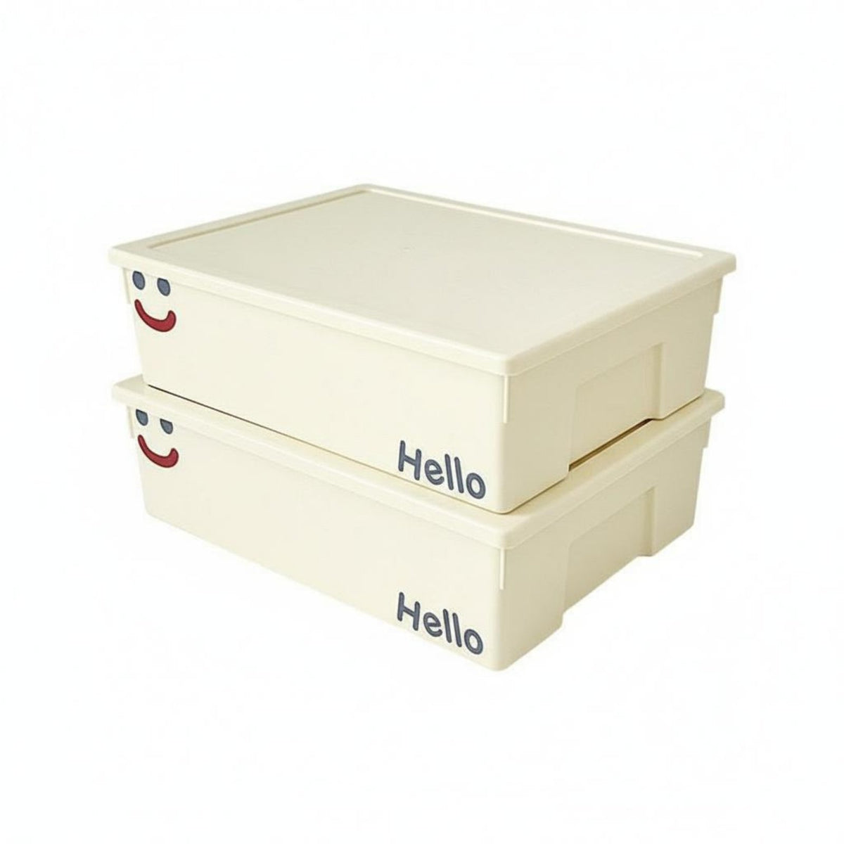 Lidded Storage container multipurpose Container with Lid Stackable Design for Crafters