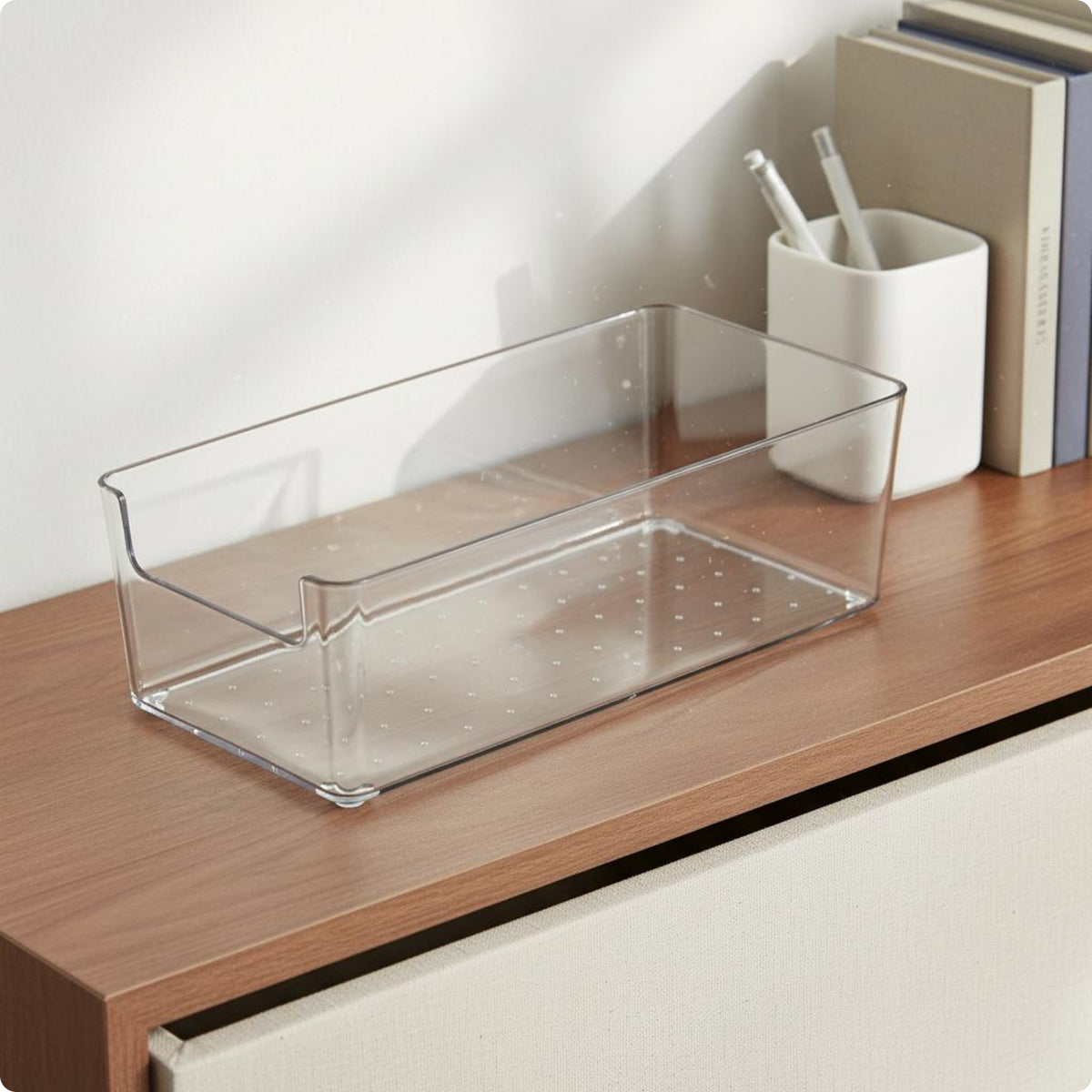 Badge Display Storage Box Dustproof Acrylic Badge Box Multipurpose for Shelf