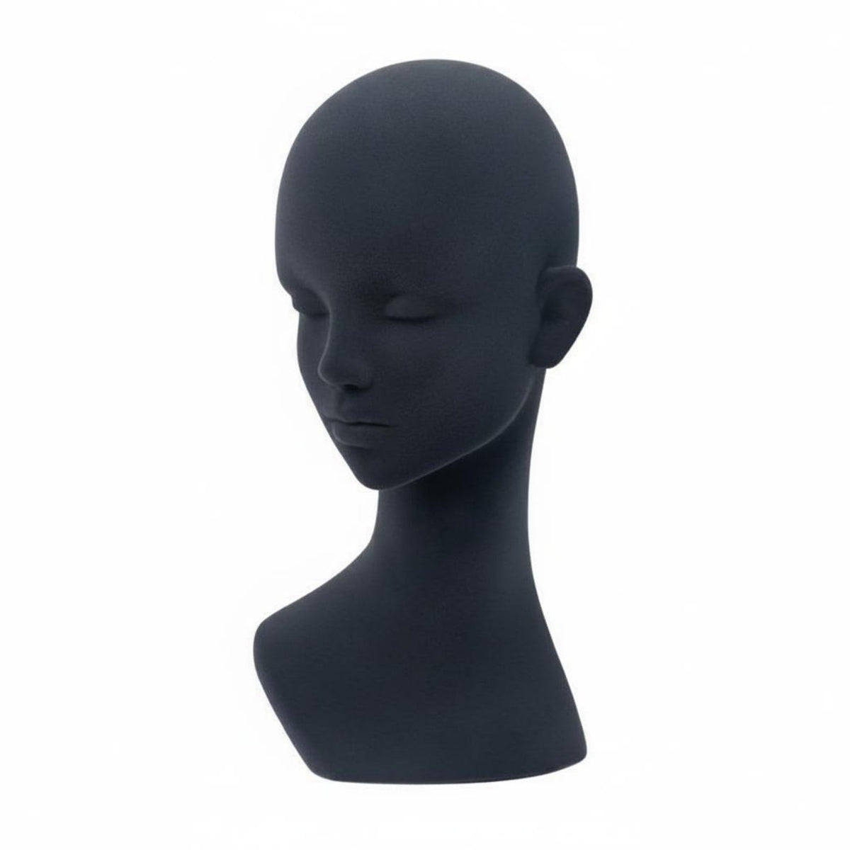 Hairpiece Head Mannequin Stable Base Hat Display Head Smooth Surface Hairpiece Display Bust for Styling Practice