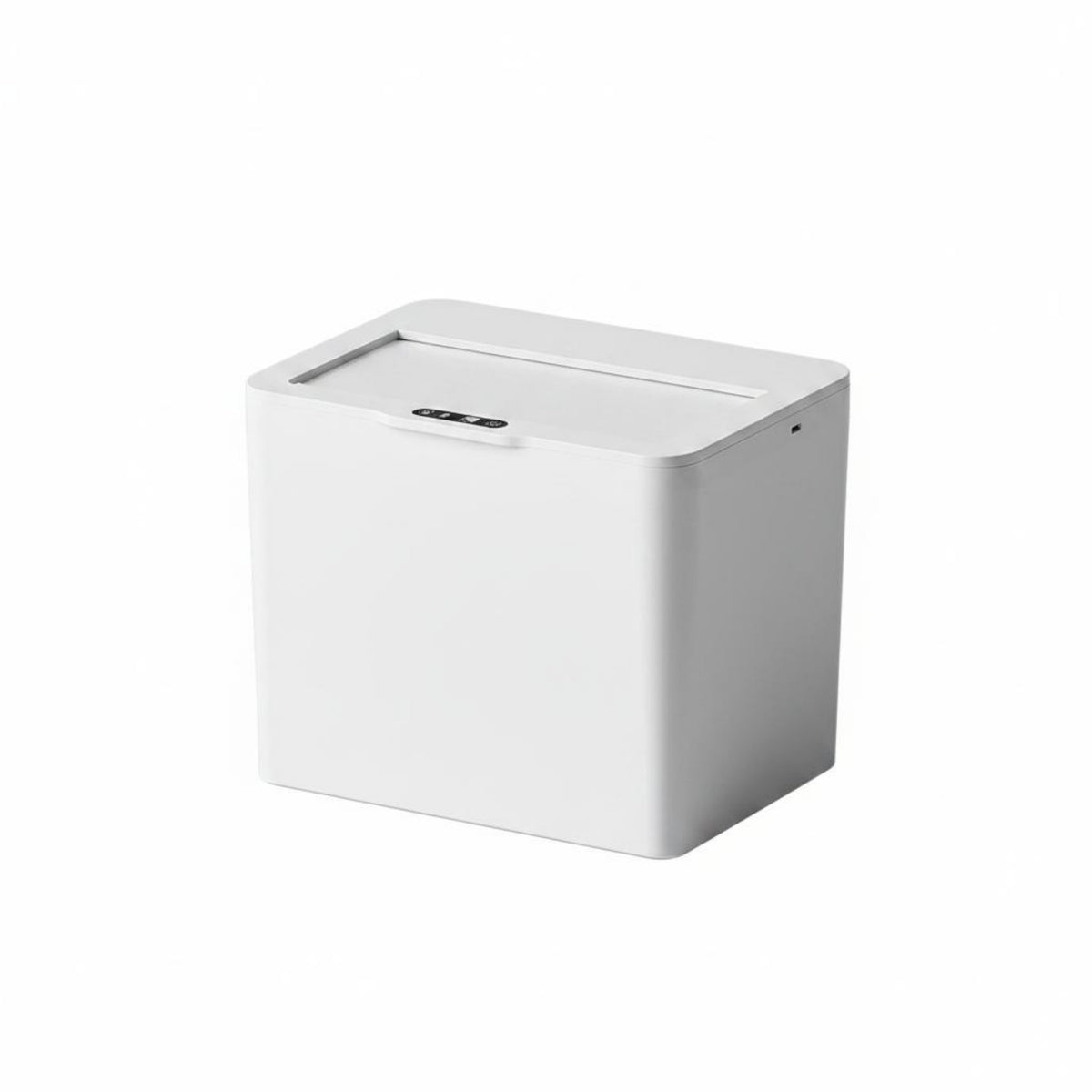 Infrared Trash Receptacle Tabletop Desktop Trash Receptacle Compact