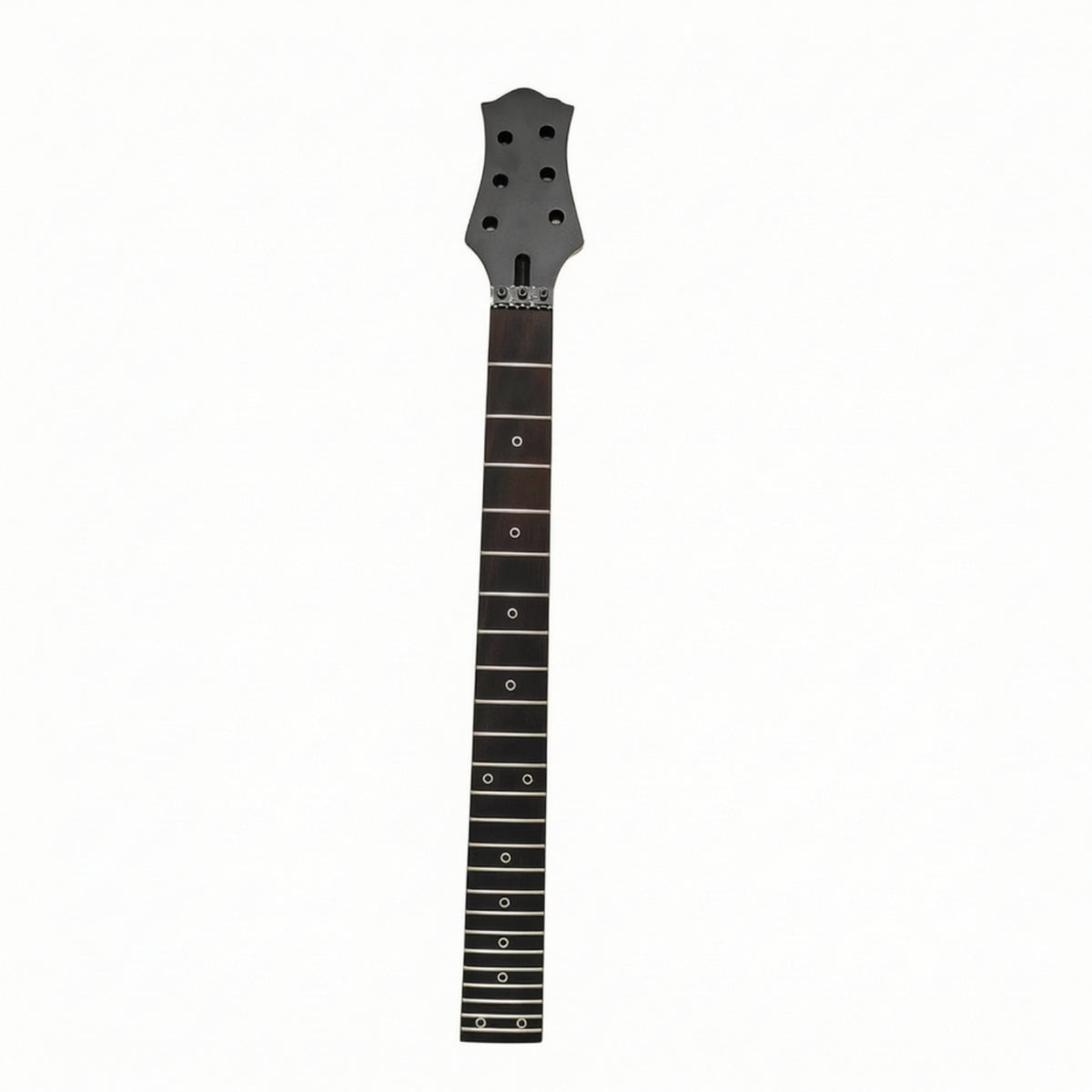 Matte Finish 24 Fret Guitar Neck Stable Tuning Guitar Neck with Rosewood Fingerboard Slim Profile Smooth for Guitarists
