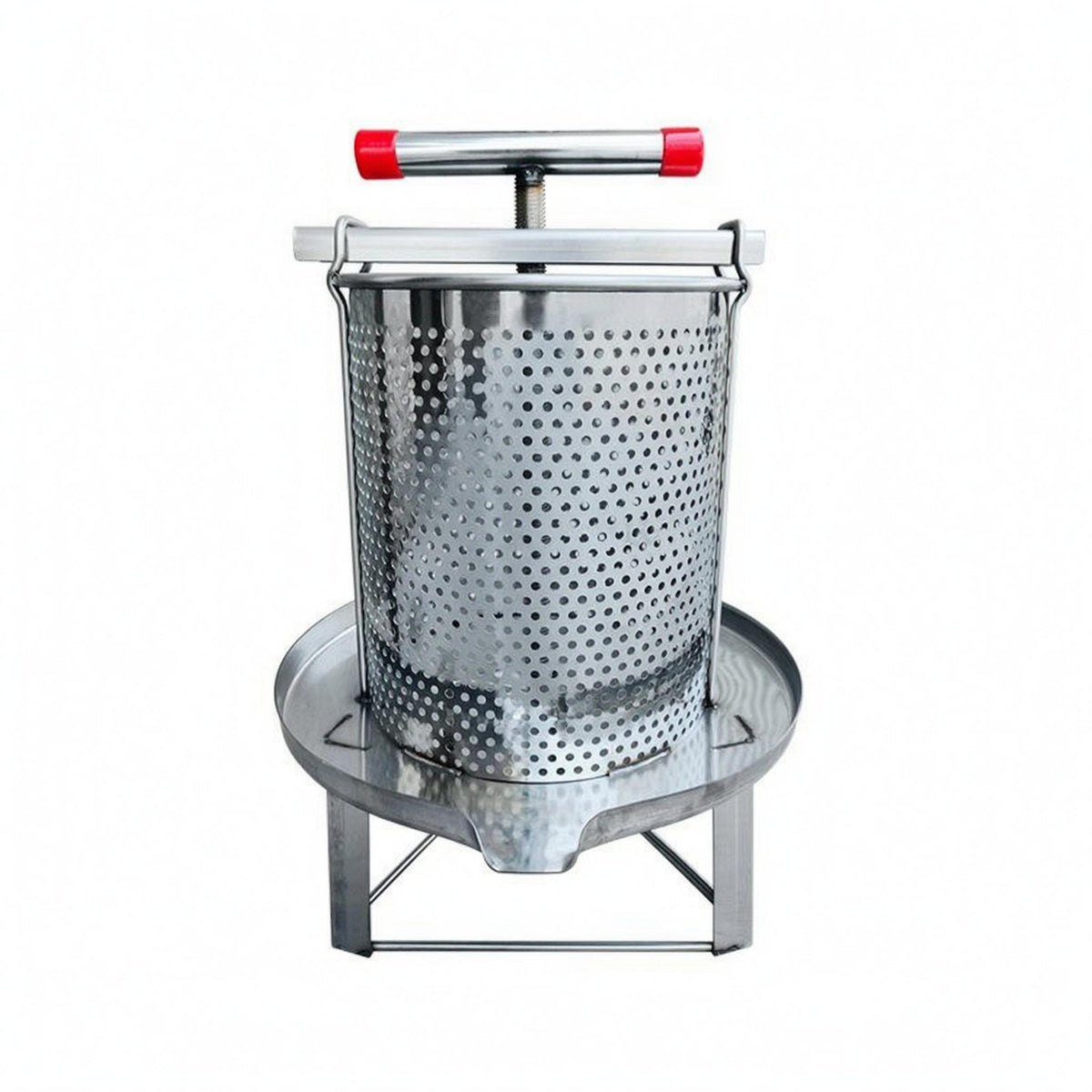 Honey Press Machine Drain Spout Manual Honey Press Filter Screen