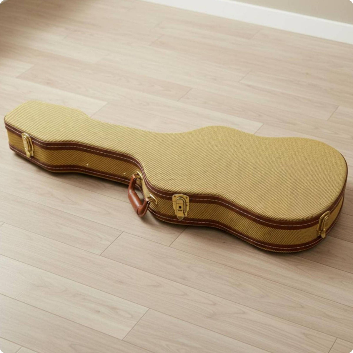 Headstock Guitar Case Pressure Resistant Electric Guitar Case Shielded for Travel, Transport