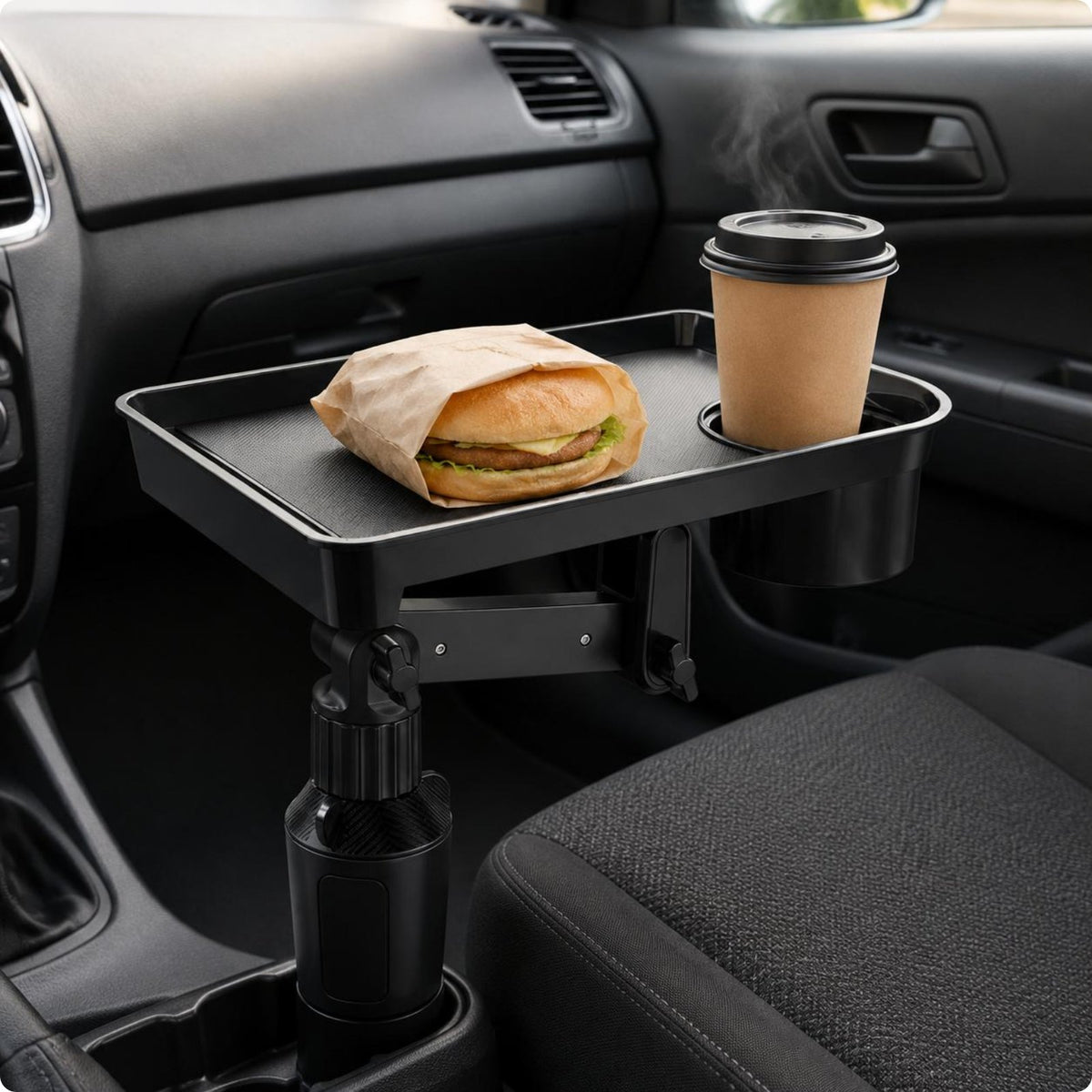 Car Cup Holder Tray Multifunction Cup Holder Tray Stand Adjustable
