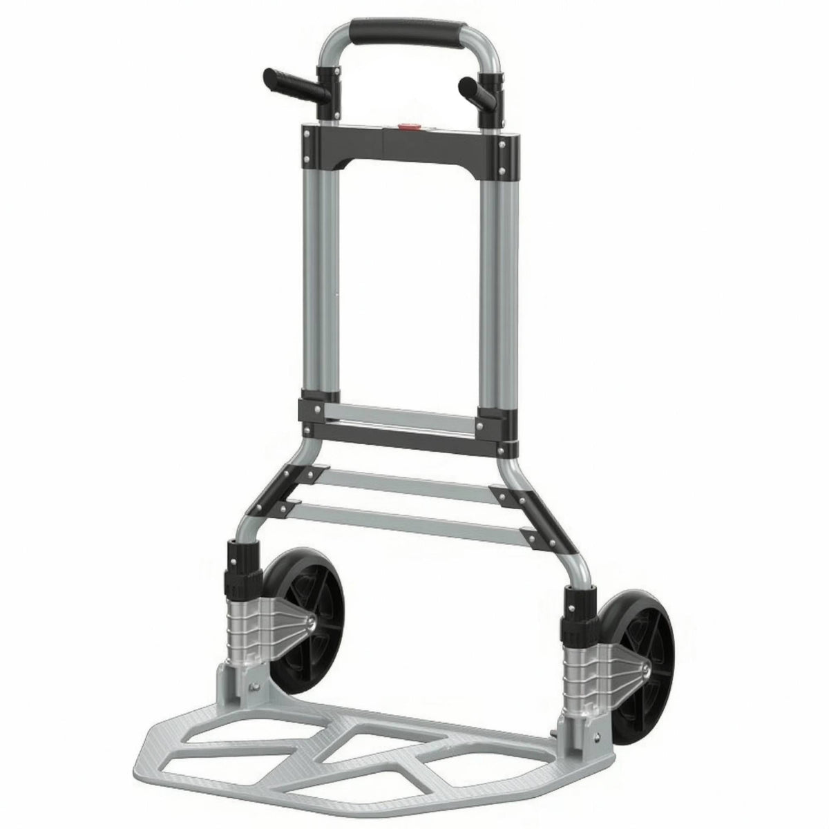 Folding Hand Truck Smooth Portable Trolley Space-Saving for Delivery Drivers