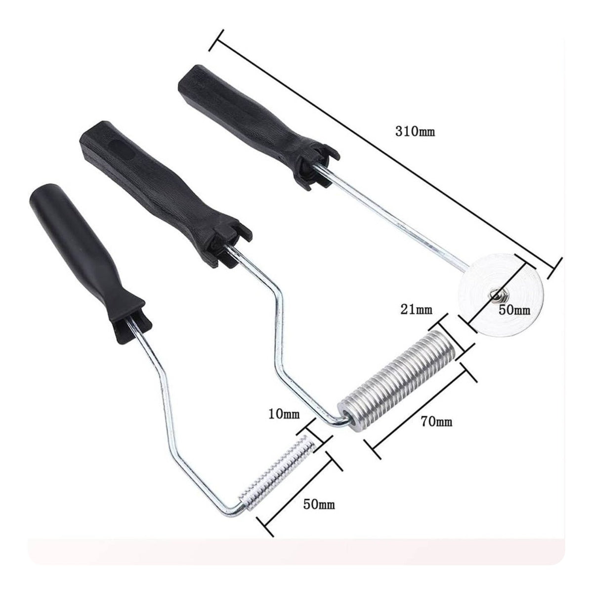 3 Pieces Corner Paint Edger Even Finish Drywall Corner Roller