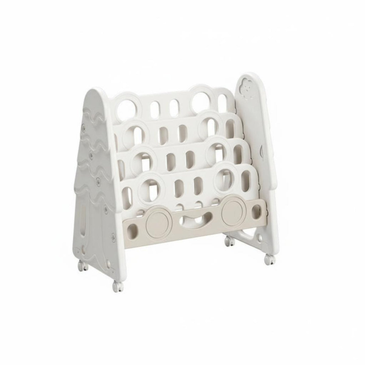 Rolling Book trolley Cute adorable animal Design Household Storage Large Capacity for young children