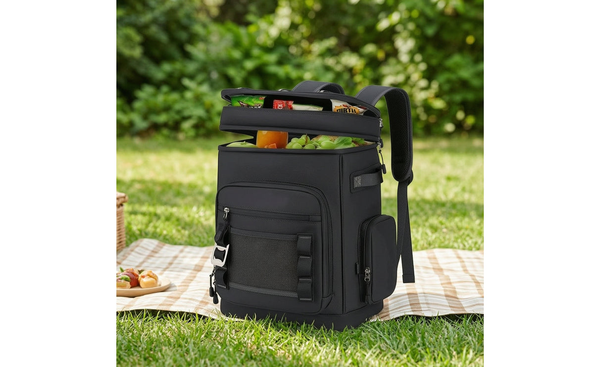Large Capacity Cooler Backpack Leakproof Backpack Cooler Padded Thermal Bag Portable for Picnickers, Campers, Hikers, Picnics, Camping, Day Trips, Outdoor Lunches