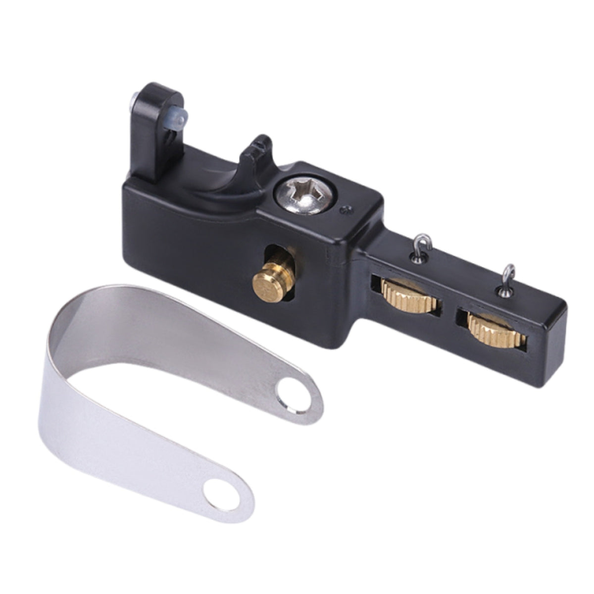 Erhu Tailpiece with Adjustment Wheels Erhu Fine Tuner Compact Accessory for Artists, Students, Practice