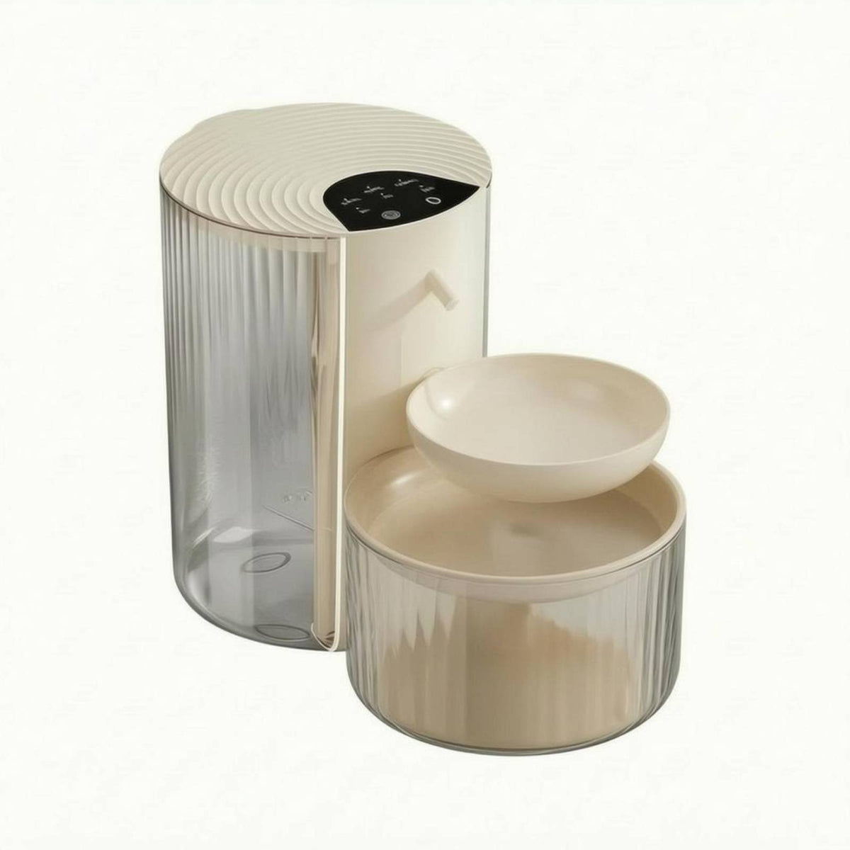 Automatic Pet Fountain Compact Automatic Water Dispenser Bowl-Style
