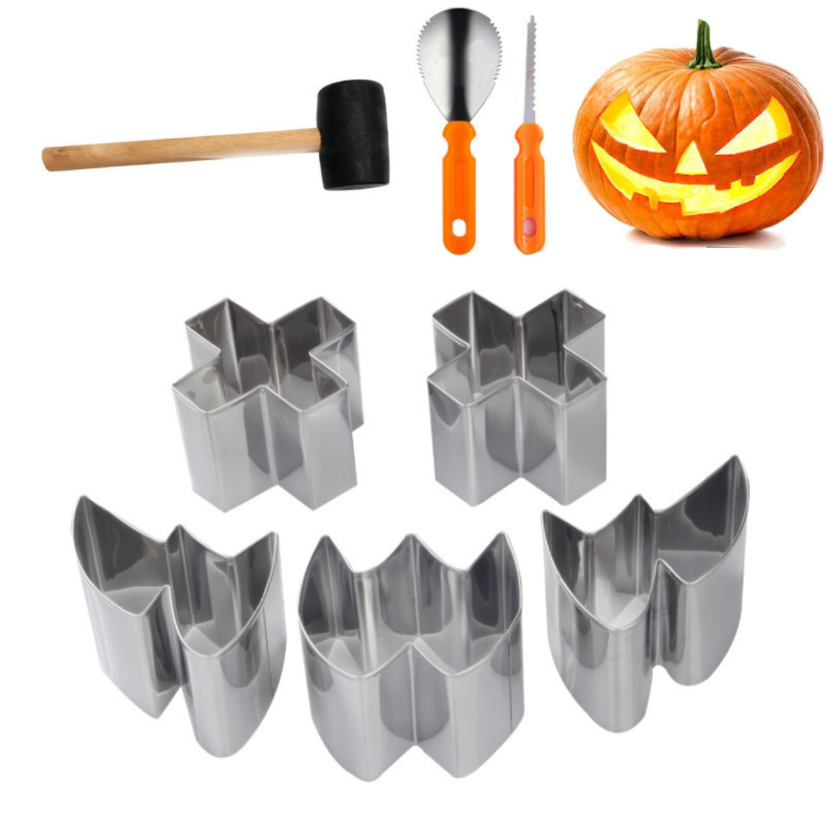 Pumpkin Carving Kit Easy to Use Pumpkin Carving Set Heavy Duty for Family