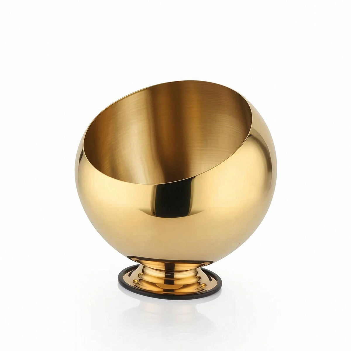 Tableware Reflective Sauce Dish with Pedestal Base for Home Prep