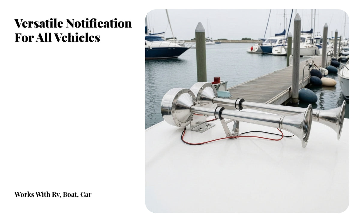 Easy Install Electric Marine Alarm