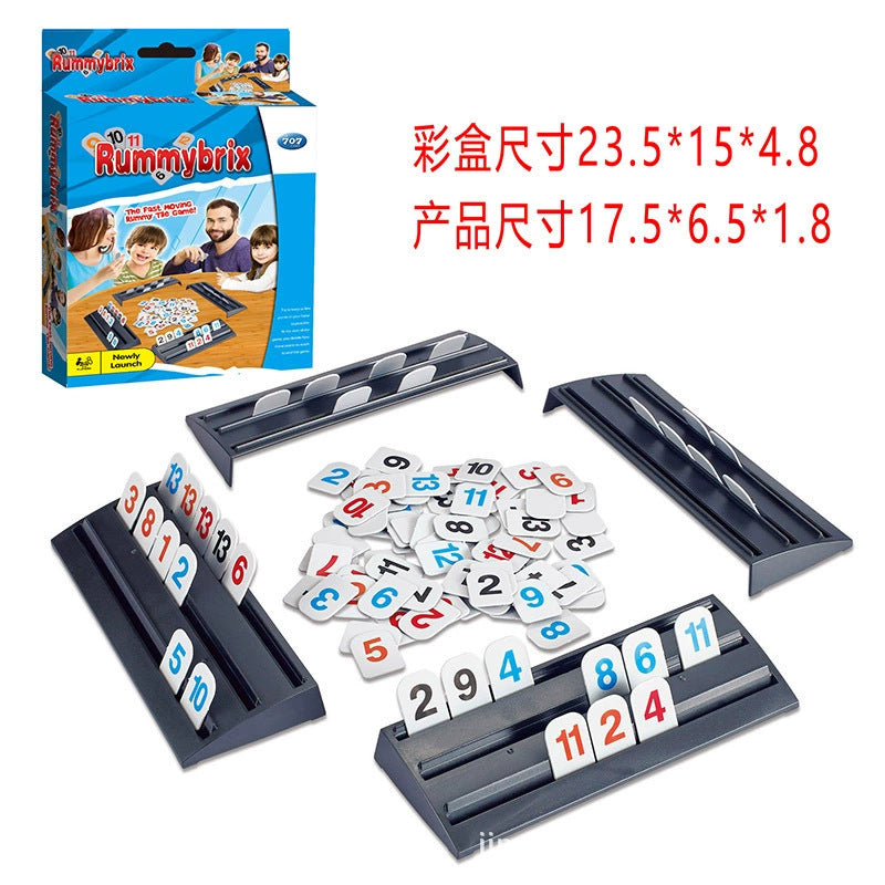 Magic Bridge Israeli Rummikub Tile Game for Family Parties