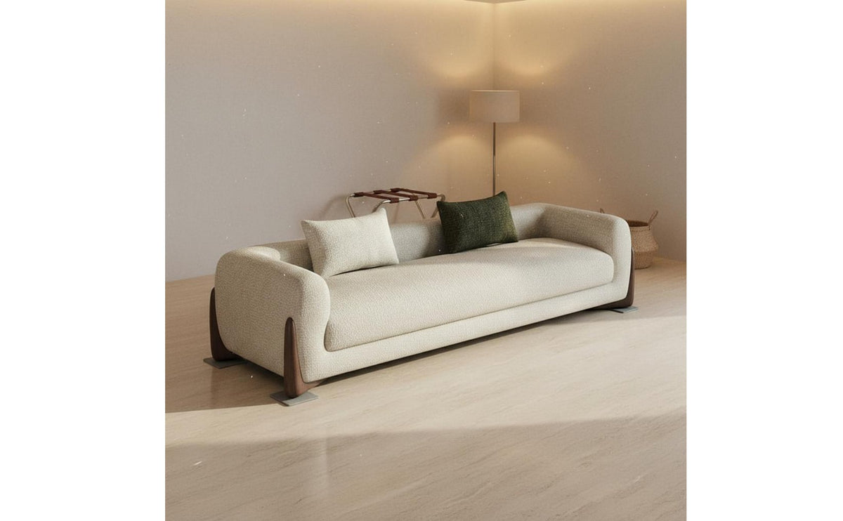 End of Bed Bench Retro Style Bedroom Loveseat Multi-Functional Long Upholstered Stool for Boutique, Living Room, Entryway