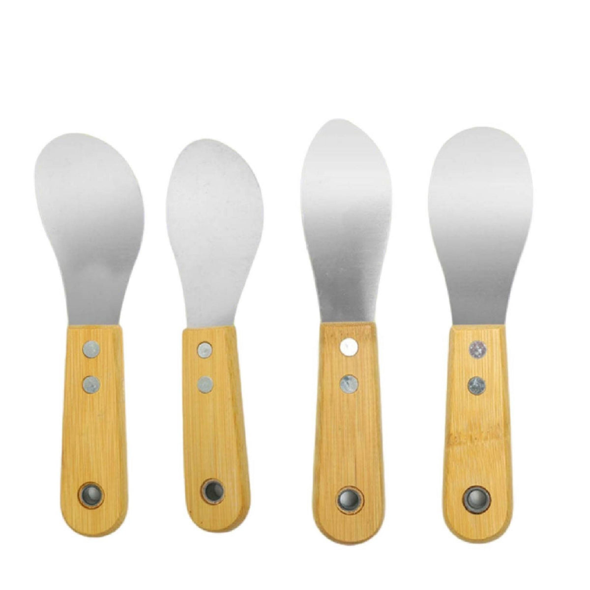 4 Pieces Glue with Teardrop Blade Stainless Steel Sealant Remover