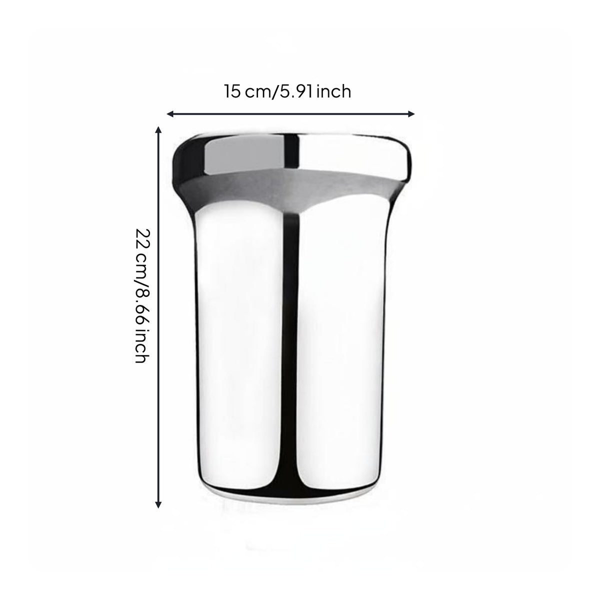 Stainless Steel Ice Bucket Elegant design Double Insulated Bucket Mirror Finish Tableware for Home, Bar, Restaurant