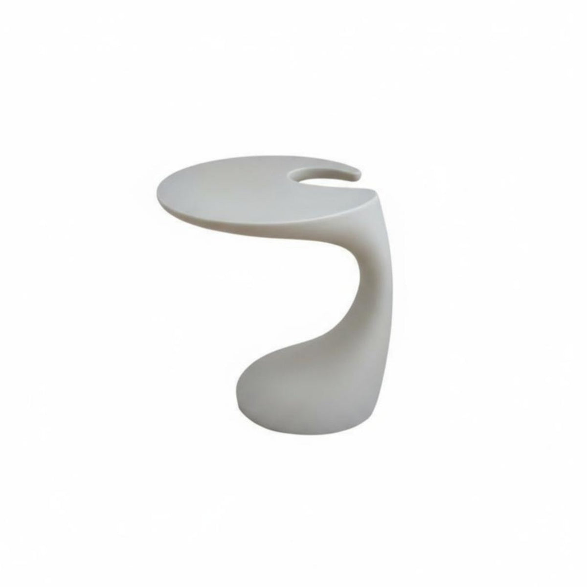 Bedside Table Nordic Design Bean-Shaped End Table Modern Aesthetic for Students