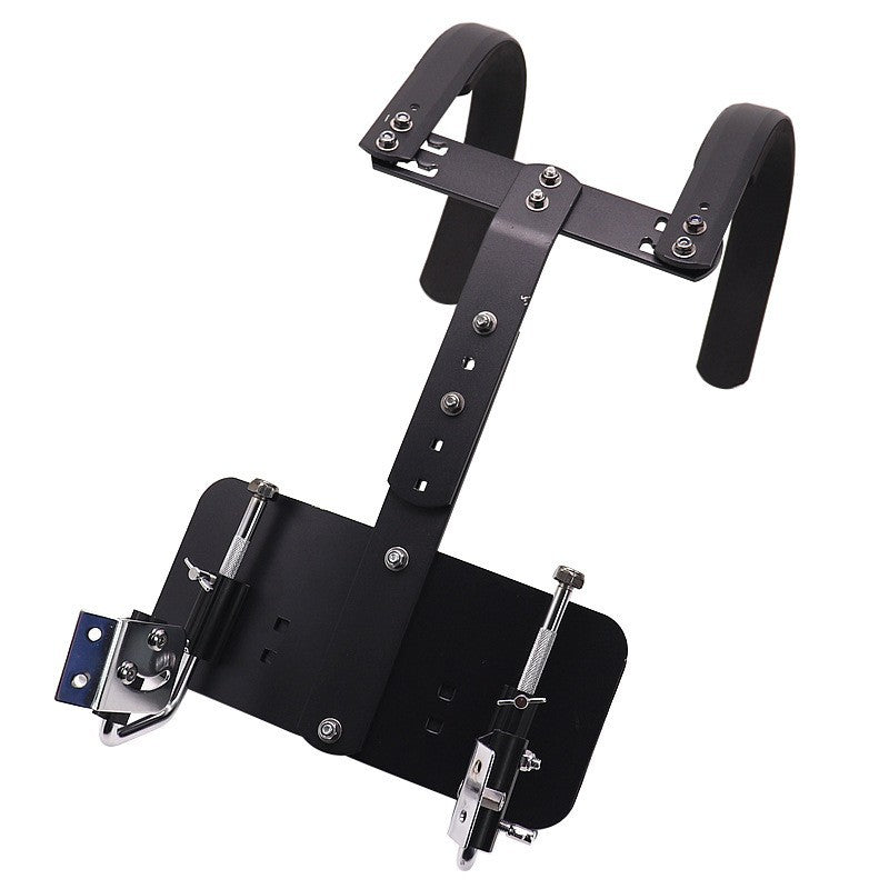 Universal Drum Backpack Frame and Stand for Snare, Field, and Bass Drums