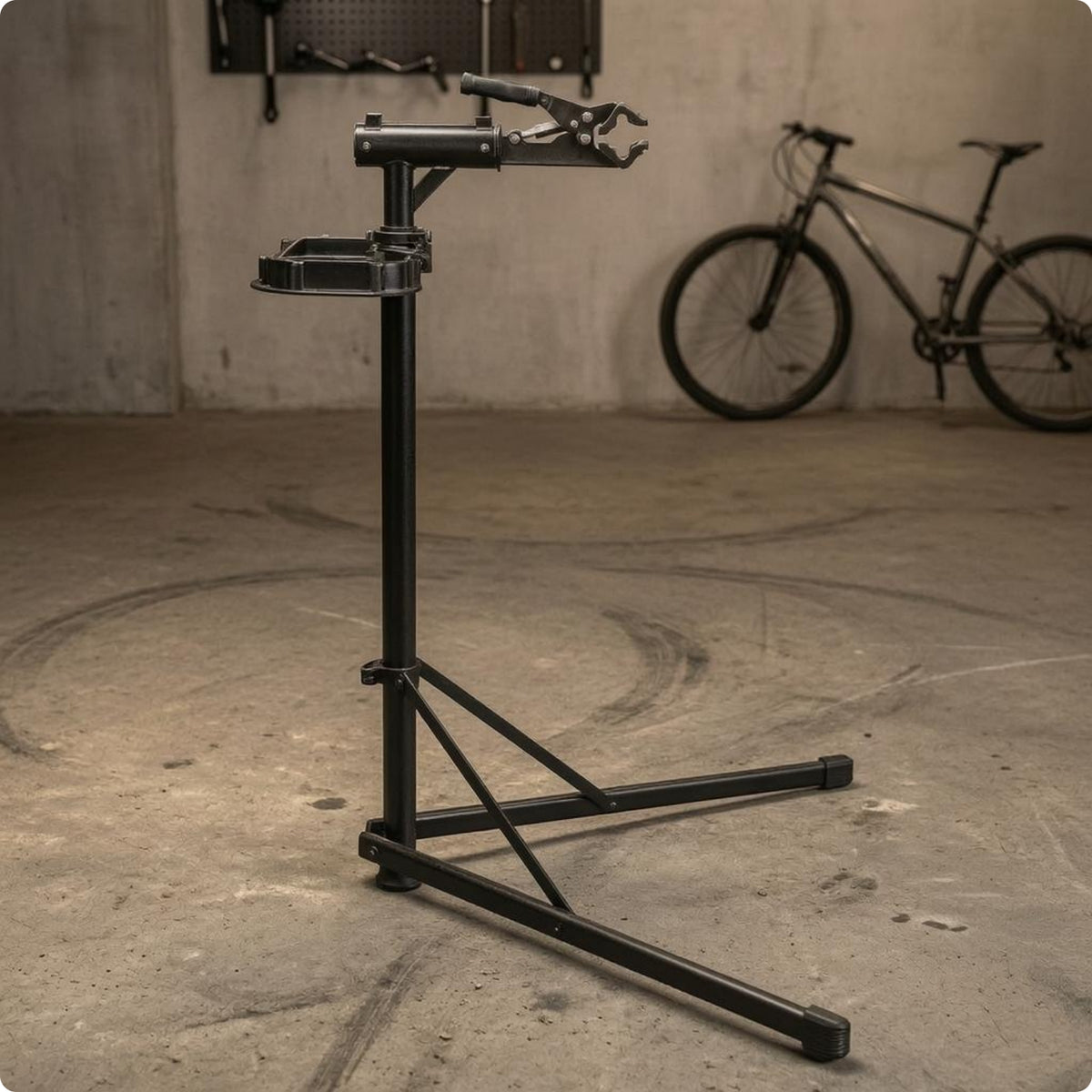 Cycle Repair Stand Quick-Release Bike Repair Stand Home Tools Steel Long-Lasting Metal Build