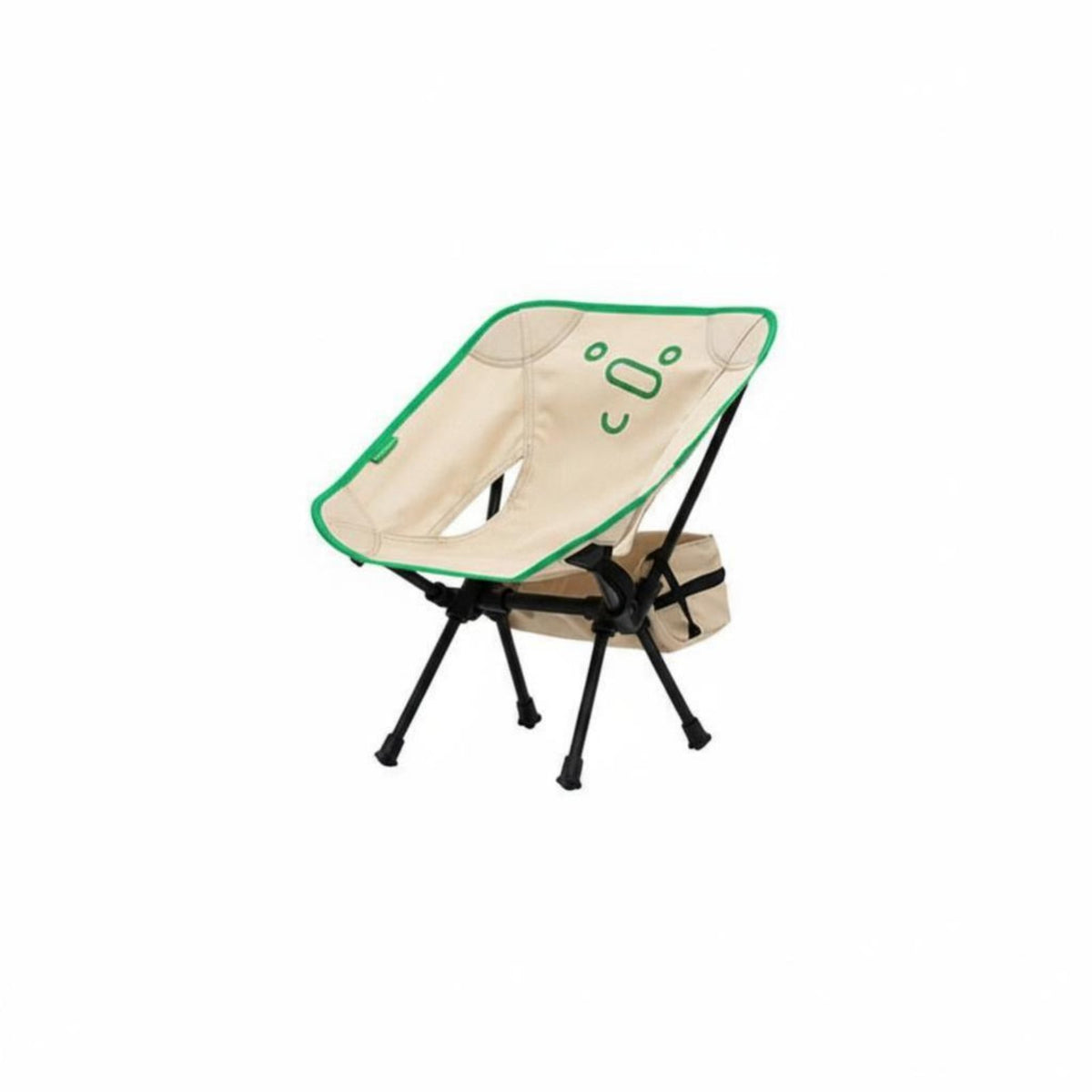 Collapsible Moon Chair Lightweight Camping Seat Sturdy for Fishing, Campers