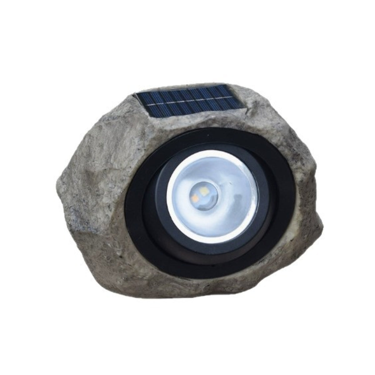 Automatic on/off Solar Lamp with Rock Exterior Dusk-to-Dawn Solar Garden Rock Light Waterproof Stone Lamp Weatherproof for Homeowners, Gardeners, Yard, Pathway, Flower Bed