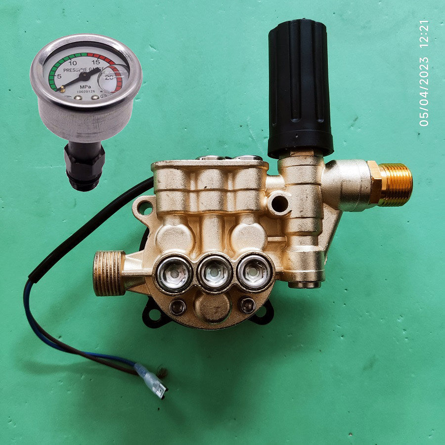 Gold Pump W Gauge
