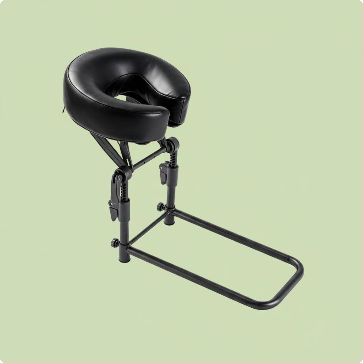 Bed-Mounted Support Frame Clamp-on Prone Support Frame Cushioned
