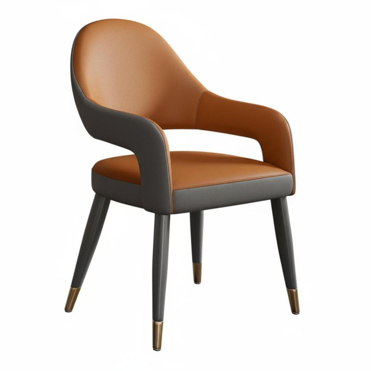 Upholstered Side Chair Light Luxury Household Furniture Modern Design Ergonomic Backrest for home dwellers, Restaurant Owners