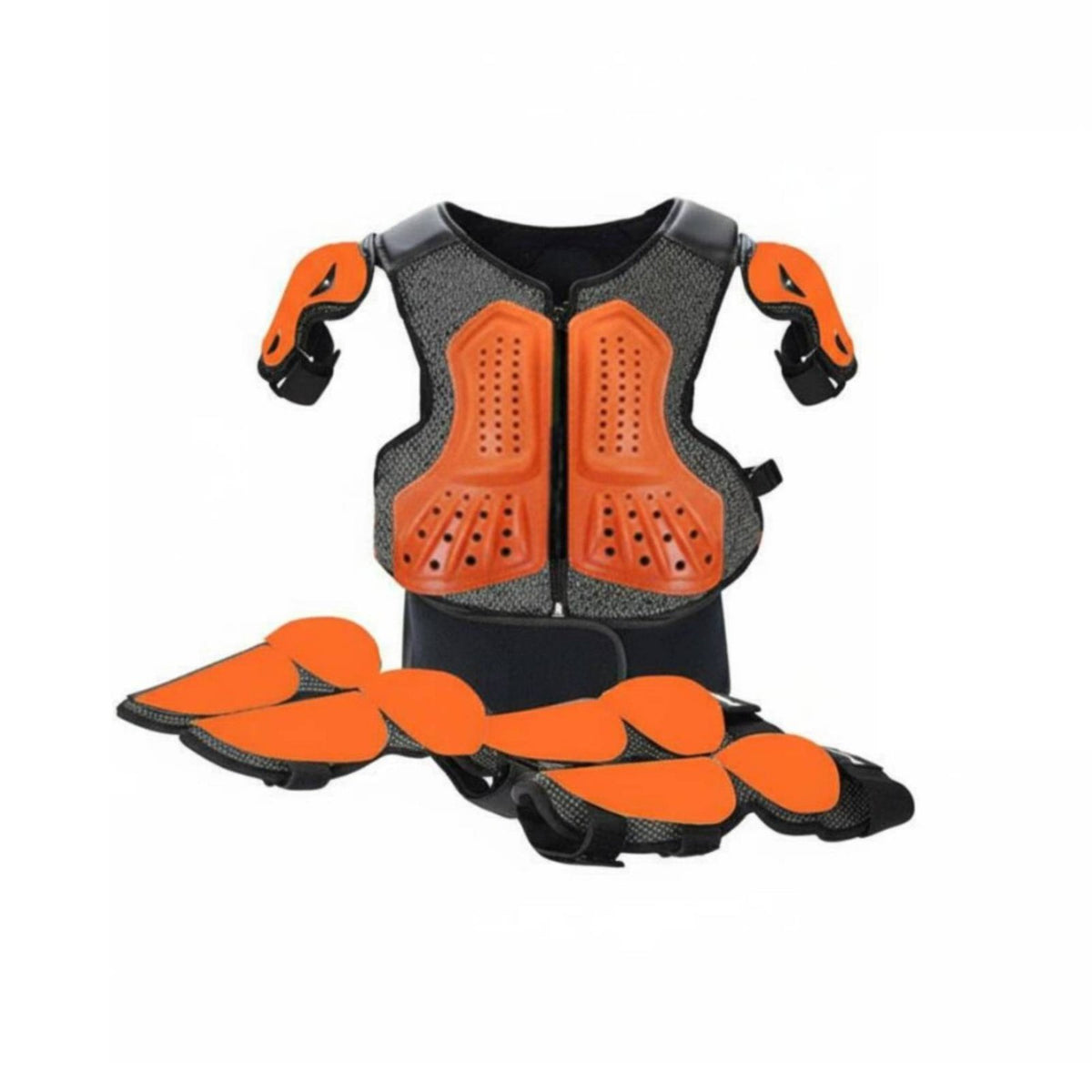 Kids Set Hard Shell Protection Kids Cycling Protective Gear Vest for Skiing