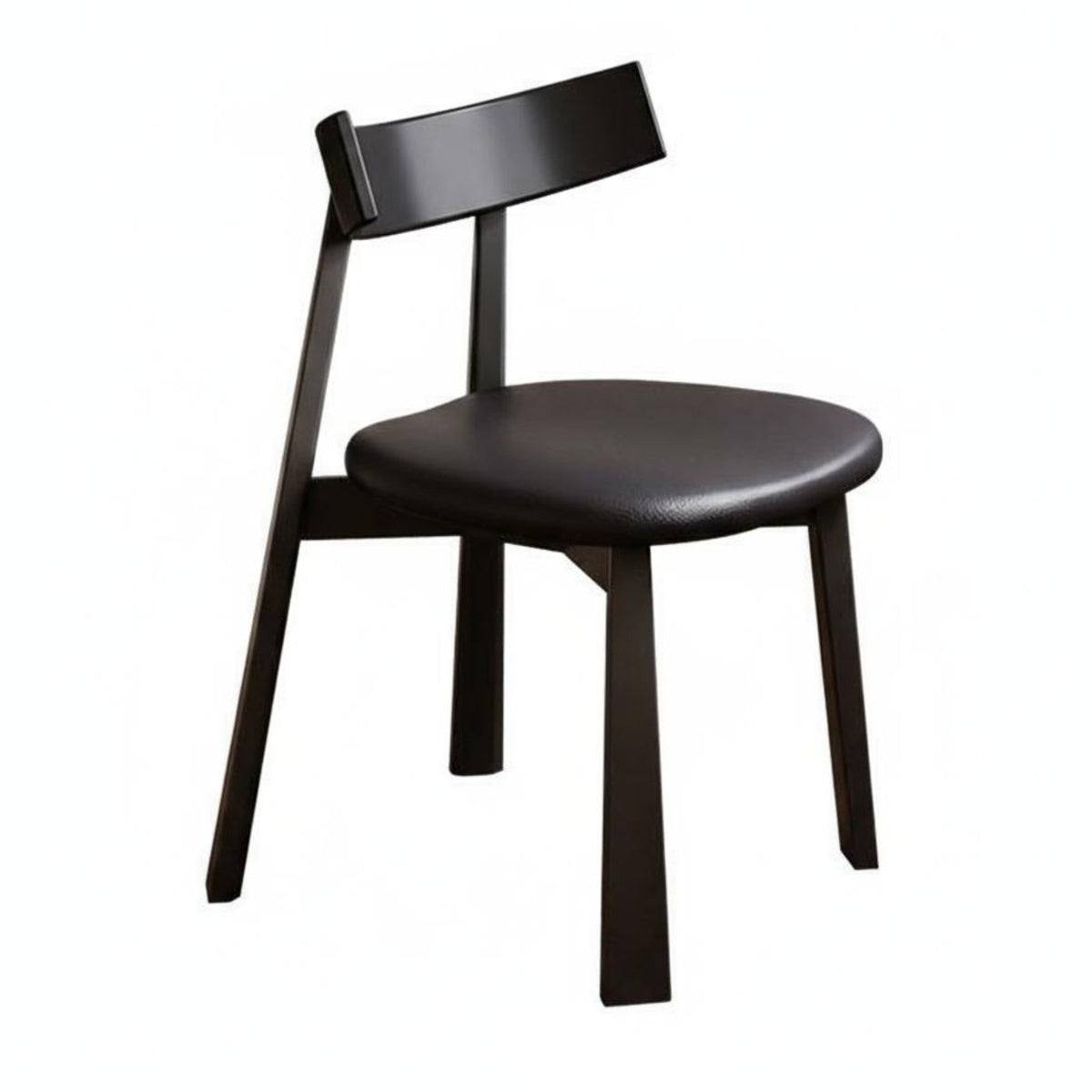 Upholstered Side Chair Modern Minimalist Design Upholstered Wood Frame Side Chair Light Luxury Design Soft Padded