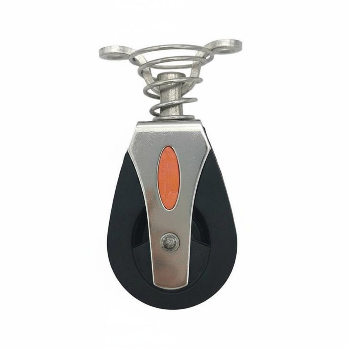 Heavy-Duty Nylon Sheave Pulley Block Multi-Purpose Stainless Steel Swivel Pulley for Boating, Gym
