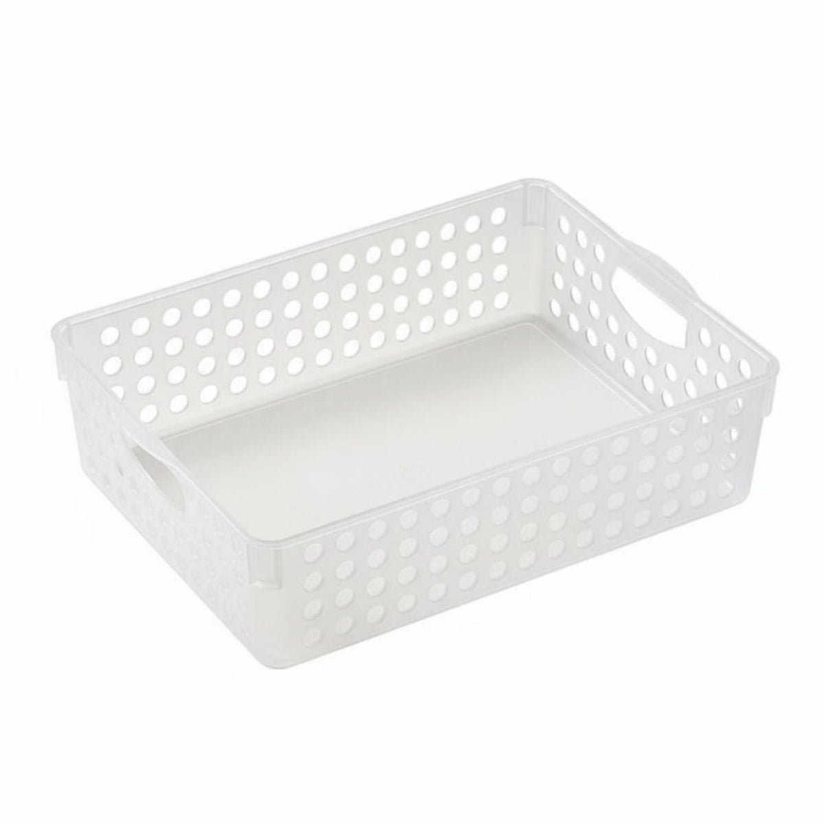 Clear Stackable container Adaptable Organizer Box Built-in Handles for residents