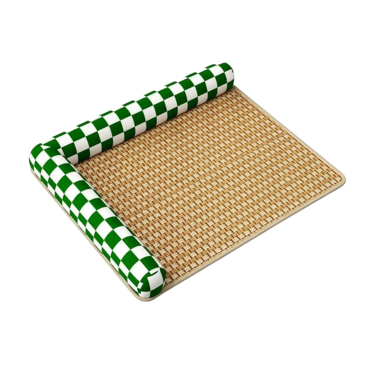 Pet Cooling Mat with Raised Edge Feline Cooling Bed Low-Rise