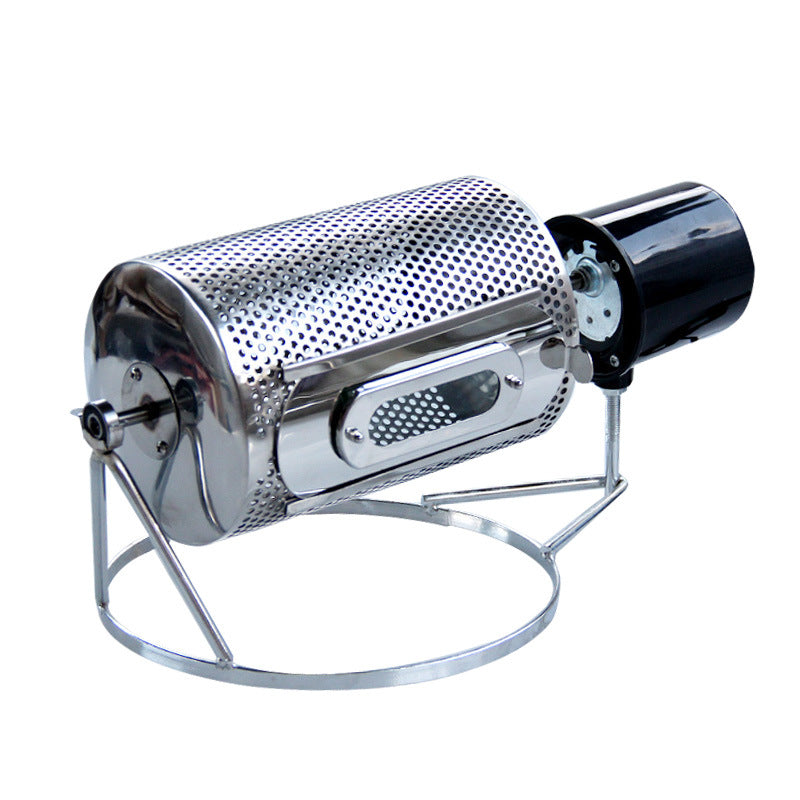 Stainless Steel Home Coffee Roaster, Electric Drum Roaster for Beans, EU Plug
