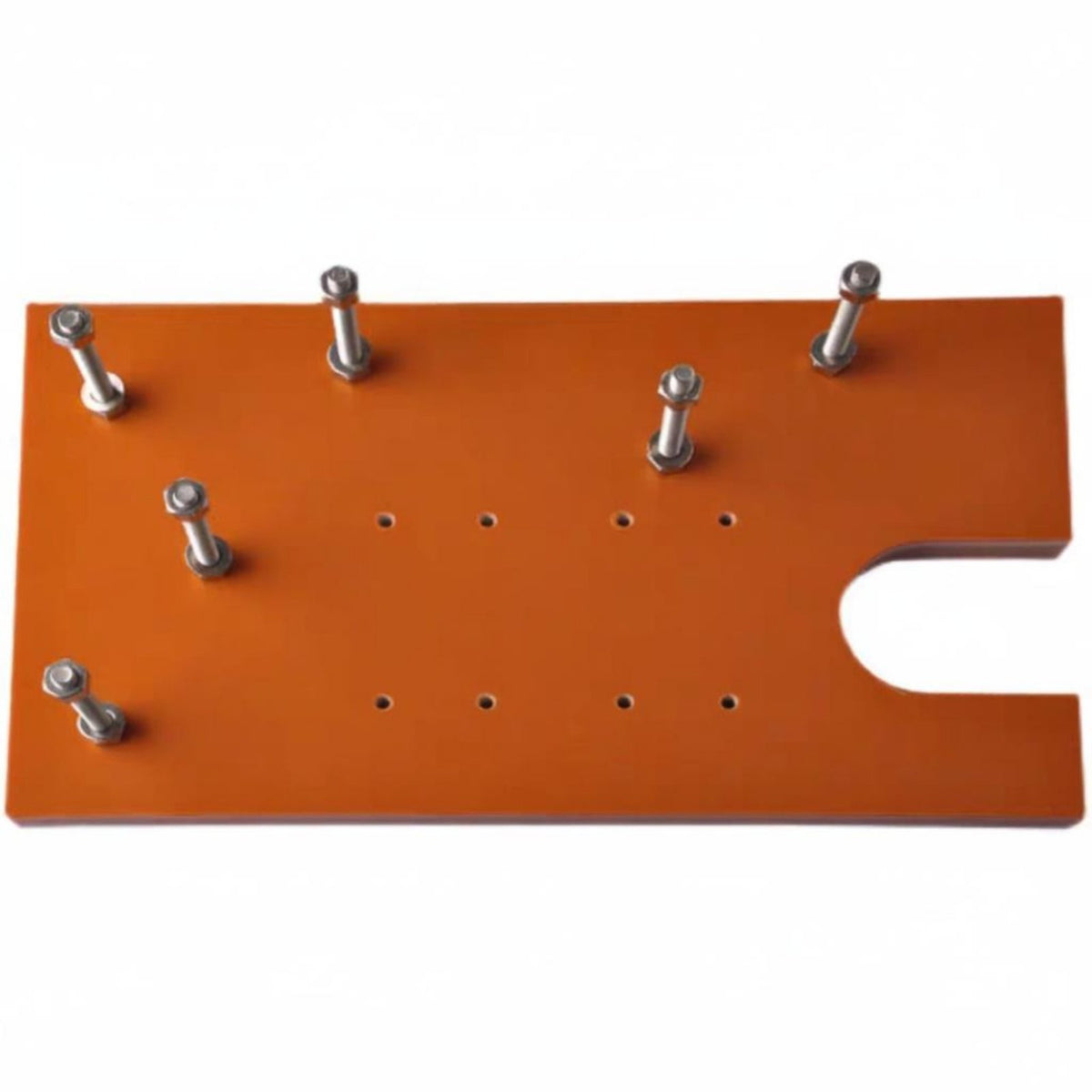 Bow Quick Release Plate High Load Capacity No Drill Bow Pad Aluminum Boat Padboard for Anglers, Boating, Fishing Boats