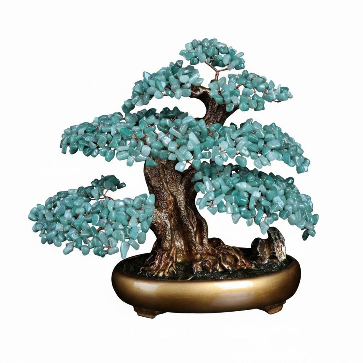Citrine Wealth Tree Handmade Citrine Fortune Tree House Decoration for Spiritual Seekers, Living Room, Entrance Hall