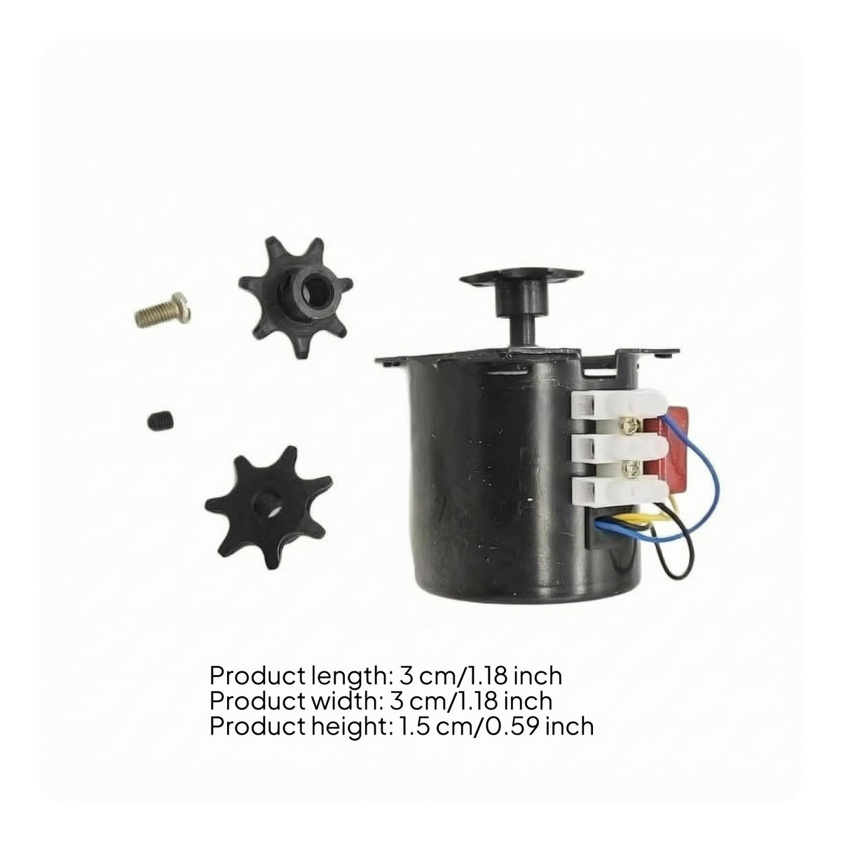 Hatcher Egg-Turning Motor Mounting Plate Egg-Turning Gear Set Terminal