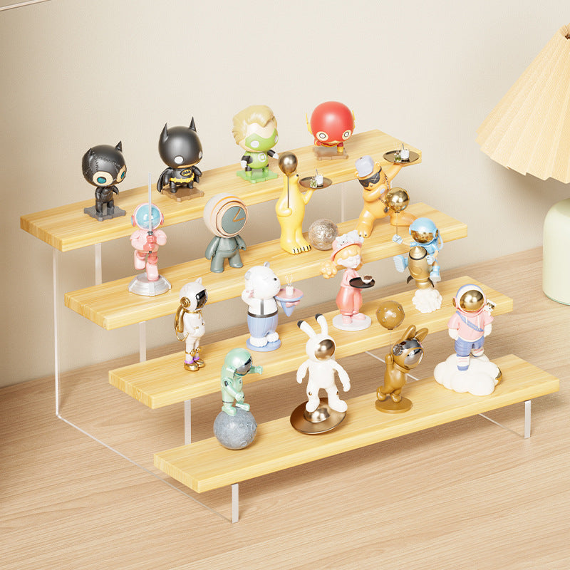 Acrylic Display Stand for Jewelry, Figurines, Blind Boxes, Succulents, and Mugs