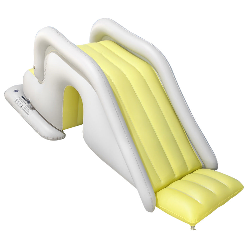Inflatable Slide Pool for Kids, Thickened PVC, Anti-Tip Design