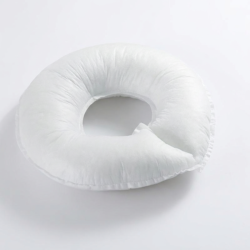 Massage Table Face Cradle Pad Prone Pillow, Thickened Face Cradle with Double Zipper, Massage Headrest Cushion for Beauty Sal